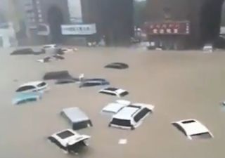 Imágenes dramáticas de las severas inundaciones en China