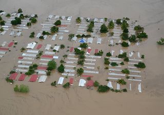 Severas inundaciones en Honduras tras el paso de 'Iota'