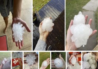 Severas tormentas y granizo de gran tamaño azota a Australia