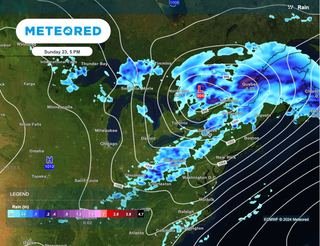 Severe thunderstorms this Sunday will pose a risk of flash flooding, damaging winds, and tornadoes in New England