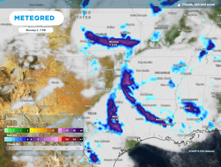 Severe Weather on its Way Once Again, South Central States Brace for Several Rounds of Heavy Thunderstorms Today