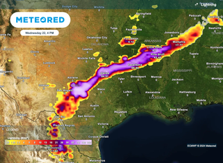 Severe Weather Returns to Southern US Over the Next Several Days with Thunderstorms Producing Potential Tornadoes