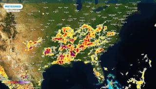 Severe weather threatens several states on Monday as a cold front crashes into a heat dome in the South