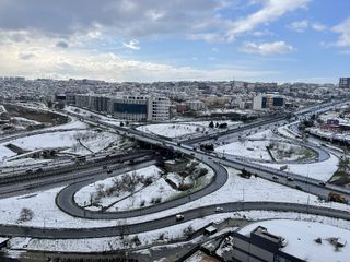 Importantes nevadas ocurren en el este de Europa