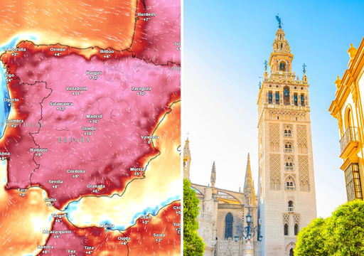 Sevilla, Zaragoza, Murcia y otras 5 capitales de provincia superar&aacute;n los 35 &ordm;C este viernes al mediod&iacute;a
