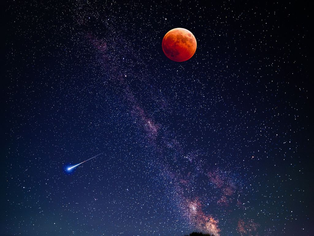 Shooting stars this Easter weekend the first meteor shower of 2019