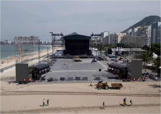 Show da Shakira no Rio: veja a previsao do tempo para o megashow em Copacabana