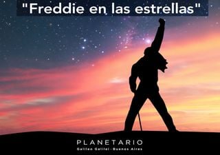 Show gratuito en el Planetario de Buenos Aires: "Freddie Mercury en las estrellas" 