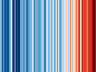 Show your stripes: um alerta às mudanças climáticas globais