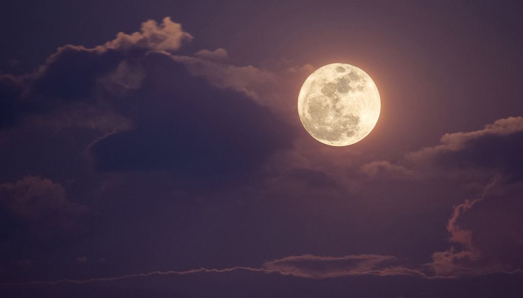 La Luna piena di ottobre si avvicina.
