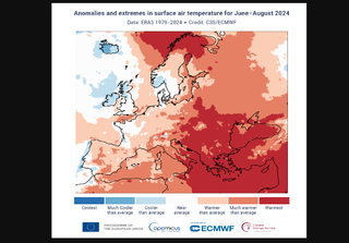 L'estate del 2024 è stata la più calda, ma non ovunque così calda: vediamo i dettagli