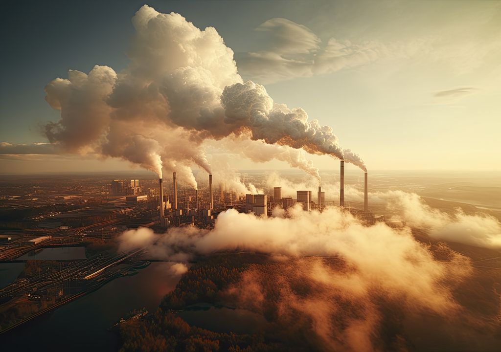Emisiones industriales de gases efecto invernadero