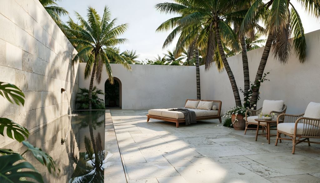 plantas Con su silueta estilizada y su follaje característico, este ícono verde transforma la fisonomía del patio.