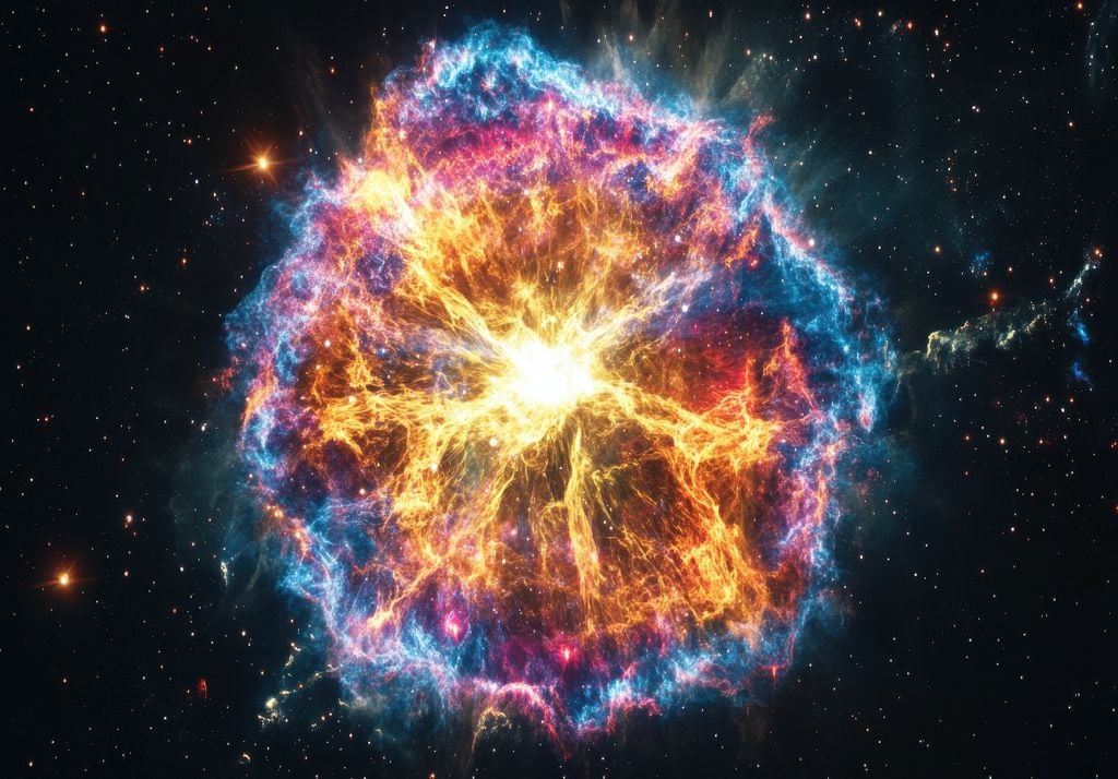 Le esplosioni di supernova sono uno dei meccanismi con cui gli elementi chimici prodotti nel cuore della stella vengono disseminati nello spazio interstellare.