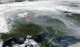 Siberia: calor, fuego y deshielo