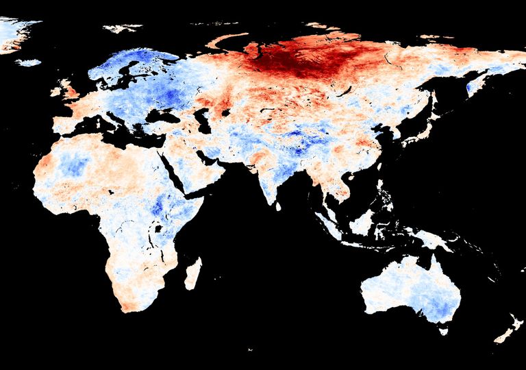 Onda de calor Sibéria Onda de calor Sibéria
