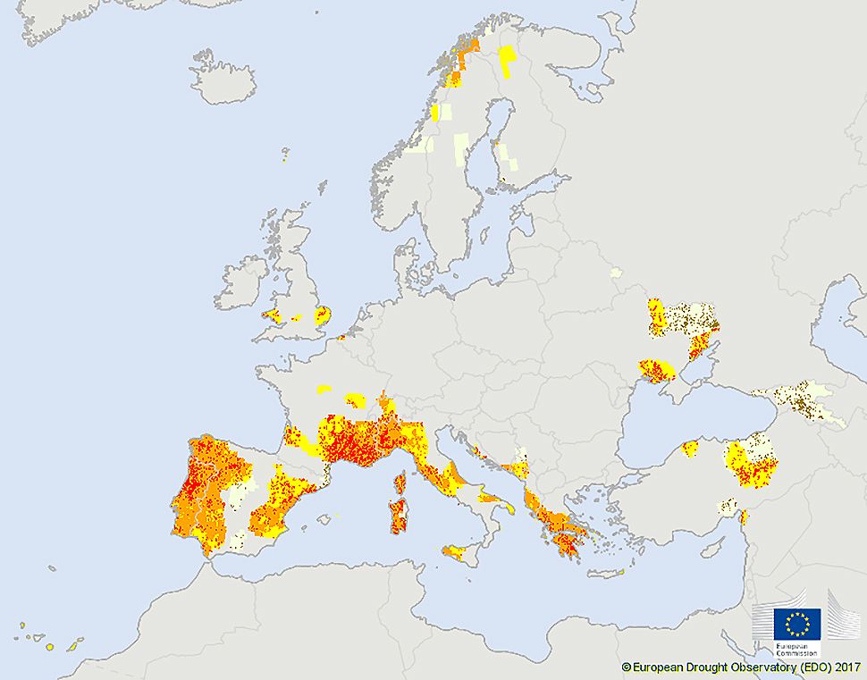 siccità europa siccità europa