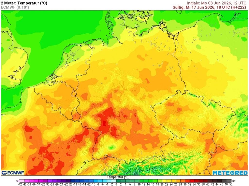 wetter, sommer, deutschland Nächste Woche wird es deutlich wärmer, im Südwesten werden mehr als 30 Grad erreicht.