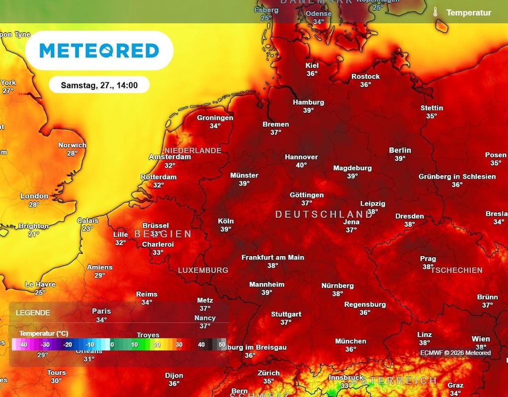 hitzewelle, hitze, siebenschläfer Deutschland glüht am Siebenschläfertag - bekommen wir nun 7 Wochen Dauerhitze?