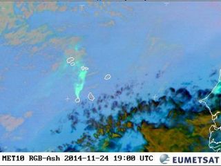 Sigue la erupción del volcán Fogo en las Islas de Cabo Verde