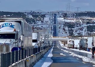 No para de nevar en México