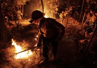 Continúan incendios forestales alrededor del país