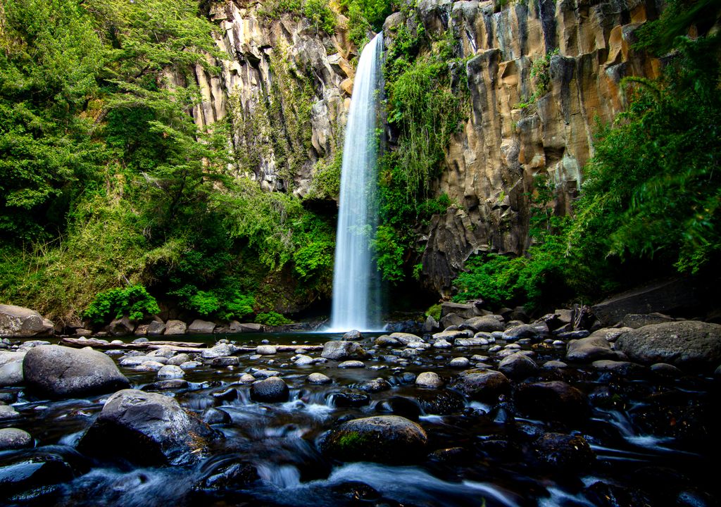 Salto de la Princesa, Región de la Araucanía, Chile.