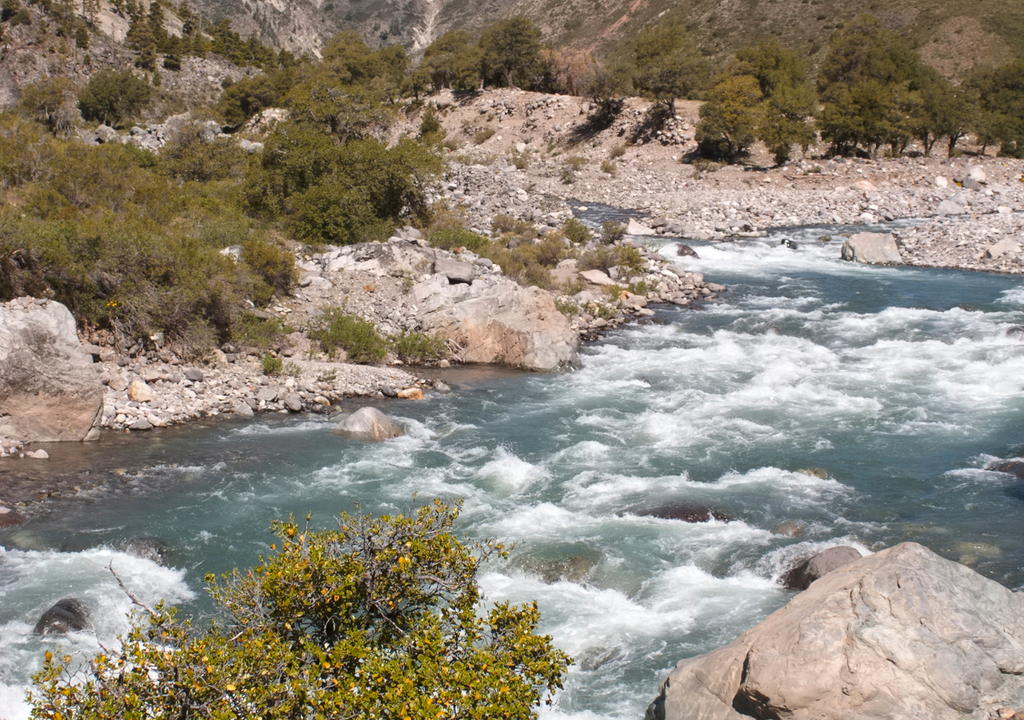 Río Maule, Región del Maule, Chile.