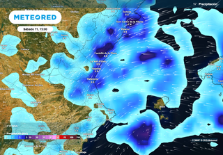 Silvia Ferrer advierte: “entre hoy y mañana el golfo de Valencia se convertirá en un hervidero de nubes de tormenta”