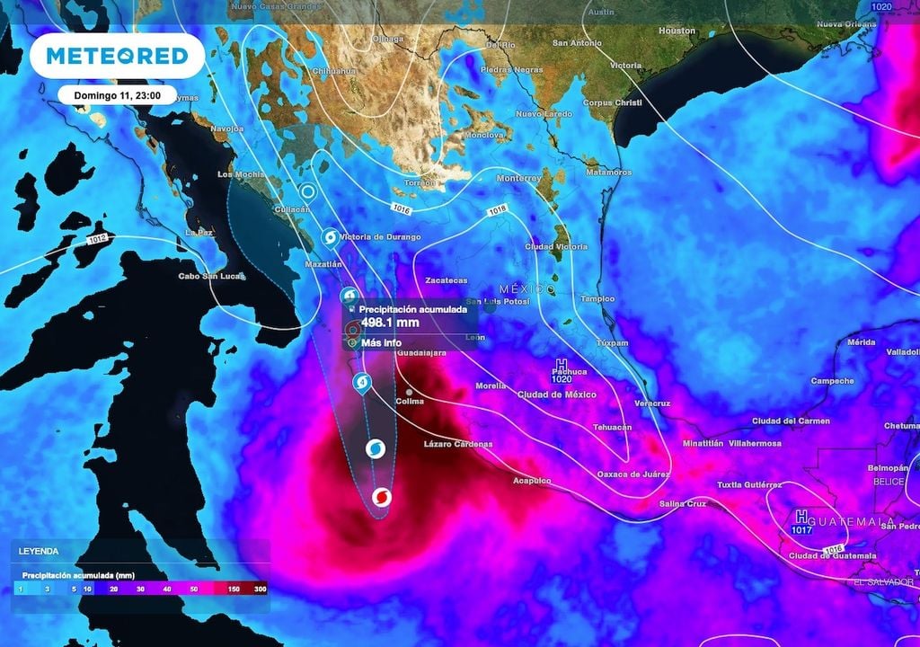 Los acumulados de lluvias más importantes serán al Suroeste y en el Occidente de México. Los acumulados de lluvias más importantes serán al Suroeste y en el Occidente de México.