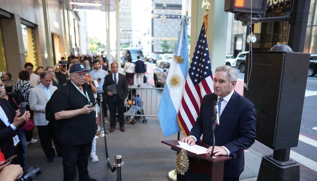 Canciller Pablo Quirno Pablo Quirno, actual ministro de Relaciones Exteriores, Comercio Internacional y Culto de la Nación Argentina. | Fotos: cortesía de Sergio Llamera y Cush Agui para el Consulado General y Centro de Promoción en Nueva York.
