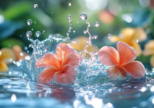 Sin tierra, sin complicaciones: estas plantas de interior florecen en agua y casi no necesitan mantenimiento