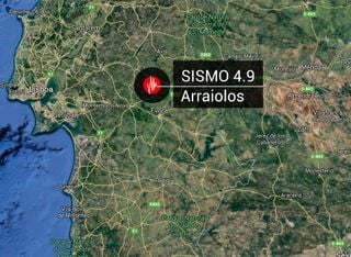 Sismo de magnitude 4,9 registado no centro de Portugal Continental