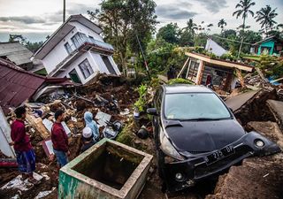 Sismo en Indonesia: crece el número de muertos y hay personas atrapadas