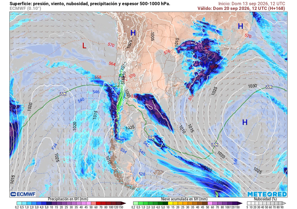 Para el fin de semana llegaría un nuevo sistema frontal que abarcaría desde Biobío hasta Valparaíso con precipitaciones y vientos.