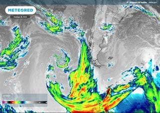 Sistema frontal con intenso río atmosférico llega a Chile en la última semana de mayo: lluvias superarán los 100 mm