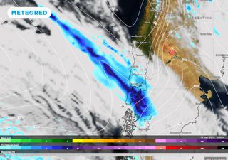 Sistema frontal con isoterma cero alta vuelve a castigar el sur de Chile