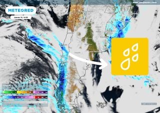 Sistema frontal con lluvias y aire fr&iacute;o llega al sur: &iquest;cu&aacute;ndo avanzar&aacute; hacia la zona central?