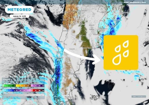 Sistema frontal con lluvias y aire fr&iacute;o llega al sur: &iquest;cu&aacute;ndo avanzar&aacute; hacia la zona central?