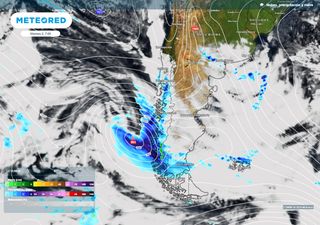 Sistema frontal con río atmosférico categoría 3 a 4 llega Chile: revisa las zonas afectadas por las lluvias