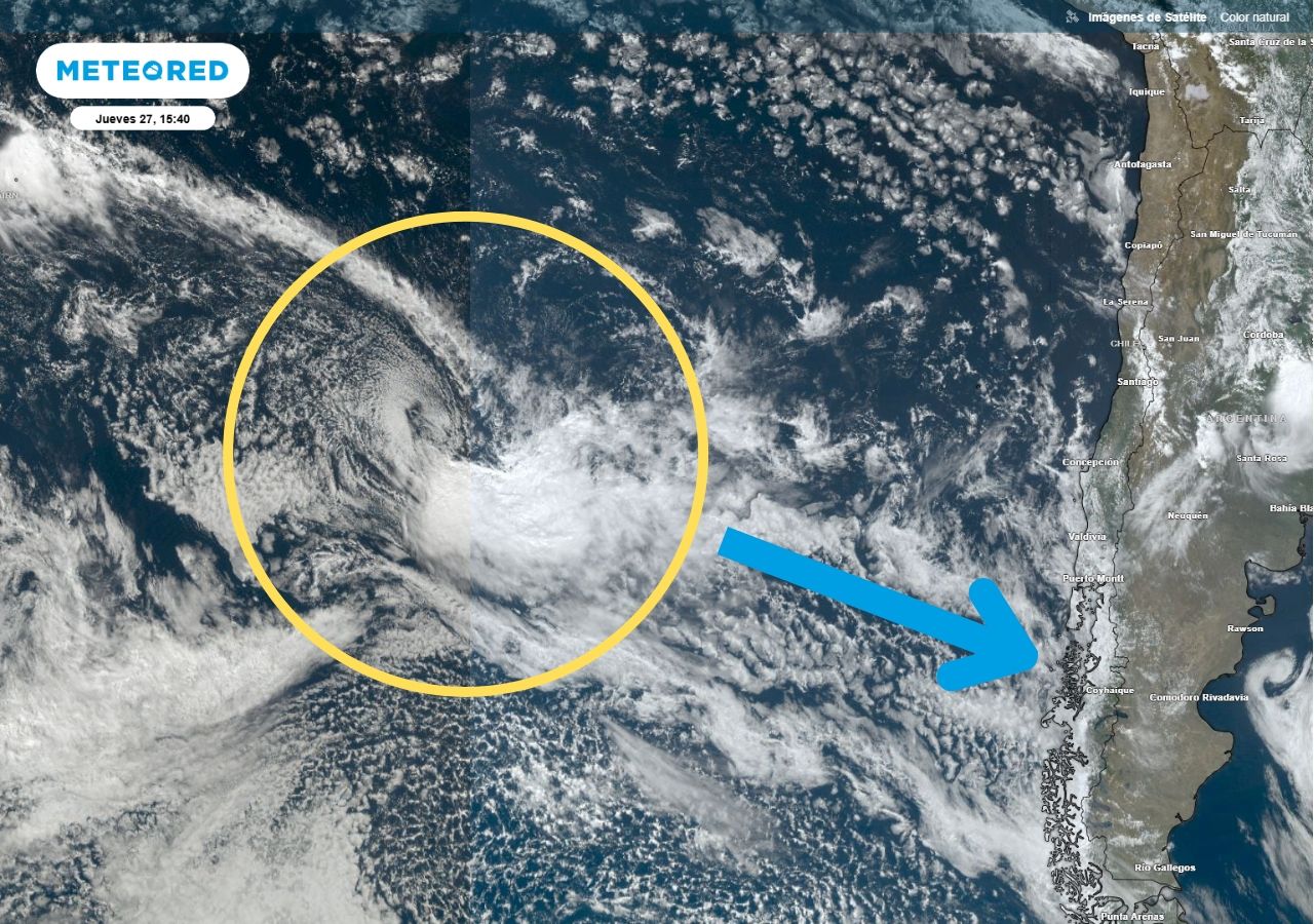 Sistema frontal traerá lluvias y vientos a 10 regiones de Chile este fin de semana