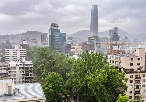 Sistema frontal en camino: esta es la probabilidad actual de lluvia en la RM para este fin de semana