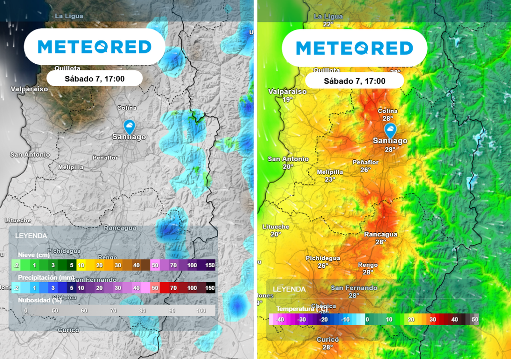 Las máximas al poniente de la RM podrían moverse entre 23 y 25 °C tras el avance del sistema frontal.