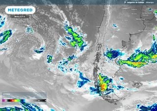 Sistema frontal llevará lluvias y nieve a 8 regiones de Chile desde este miércoles