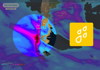 Sistema frontal migra de la Patagonia hacia Chile central: esta es la lluvia que dejará durante el fin de semana