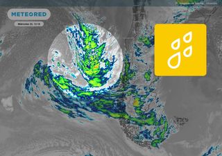 Sistema frontal se aproxima al centro-sur de Chile: ECMWF proyecta fuerte viento y abundantes lluvias jueves y viernes