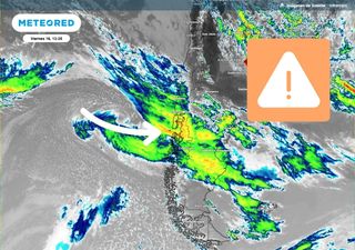 Sistema frontal sigue dejando estragos y ahora avanzará hacia la zona centro: estas serán las regiones más afectadas