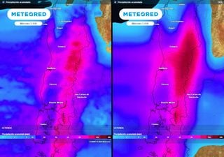 Sistema frontal y nuevo río atmosférico aterrizan sobre Chile mañana: estas son las regiones que recibirán más lluvias