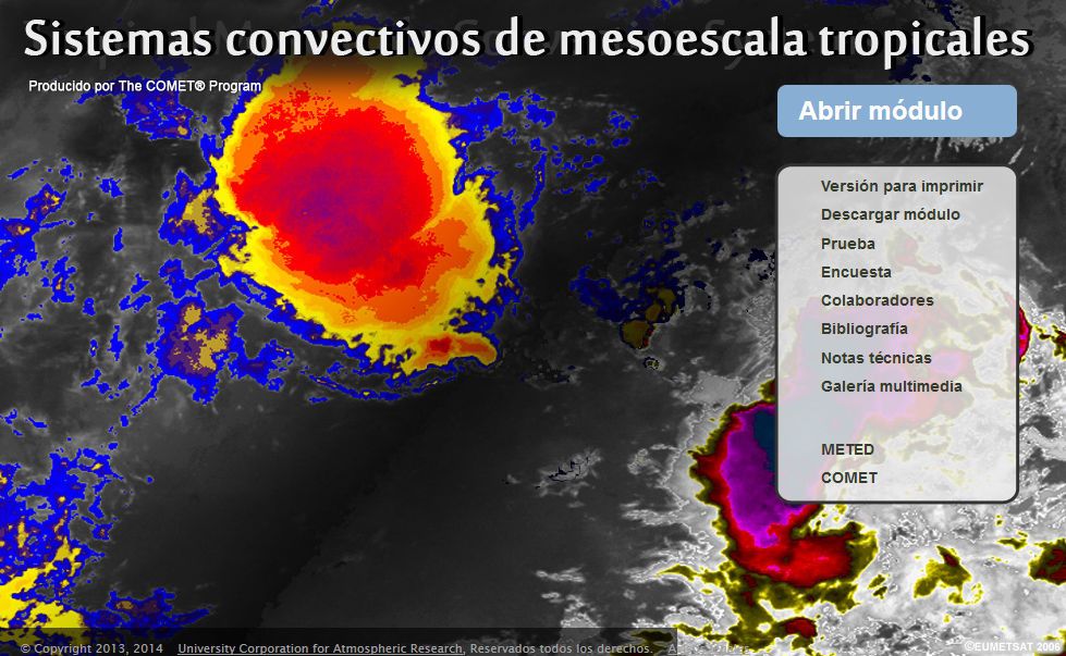 Sistemas Convectivos De Mesoescala Tropicales