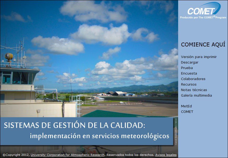 Sistemas De Gestión De La Calidad: Implementación En Los Servicios Meteorológicos